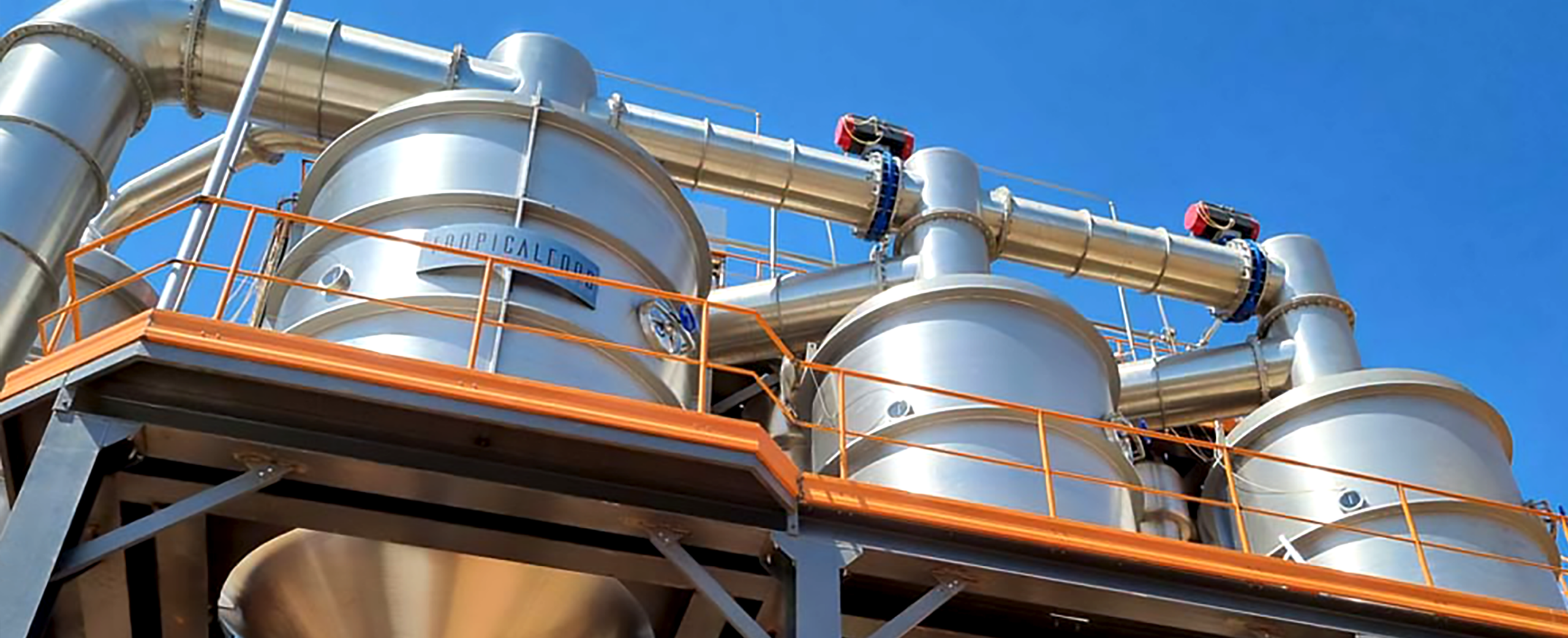 Triple effect evaporator